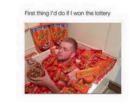 If I Won The Lottery a.k.a, things I'd do if I were super rich. .
